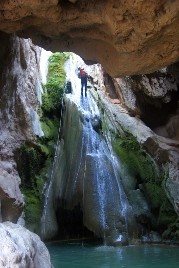 rapel cascada